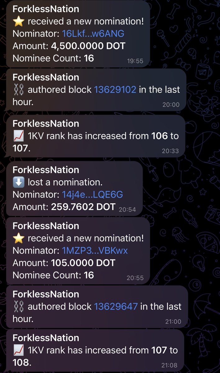 Bear market or not, both our #1KV rank and amount of blocks we author as a validator go up each passing #era 🟣