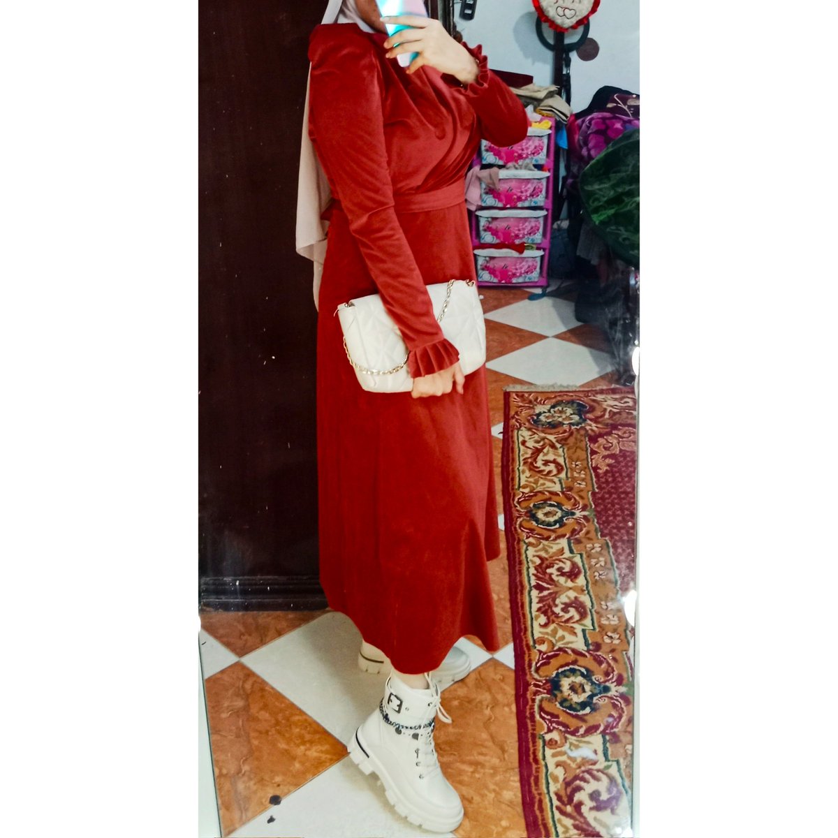 إحساس اني لابسه حاجه من تصميمي وتنفيذي غير والله 🥹♥️♥️♥️♥️♥️♥️♥️♥️✂️