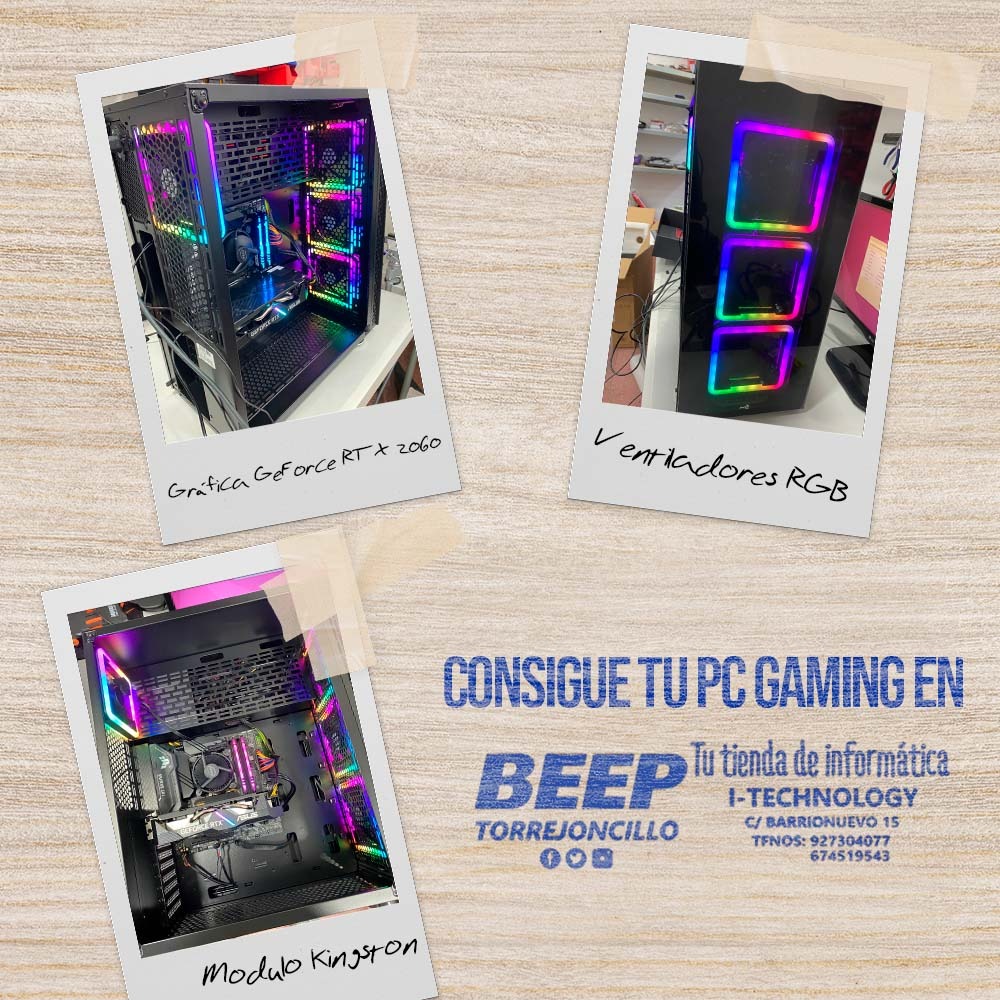 BeepTechnology's tweet photo. 🖥 ¡TU SUPER PC GAMING EN I-TECHNOLOGY!

🎮 En tu Tienda @beep_es de #Torrejoncillo os tenemos preparado uno de los grandes bombazos para la carta de sus Majestades de Oriente.

🕹 ¡Descubre todas las ideas especiales para gamers en nuestra sección especial!

📲 #RegalaTecnología https://t.co/q6cn1F1pr7