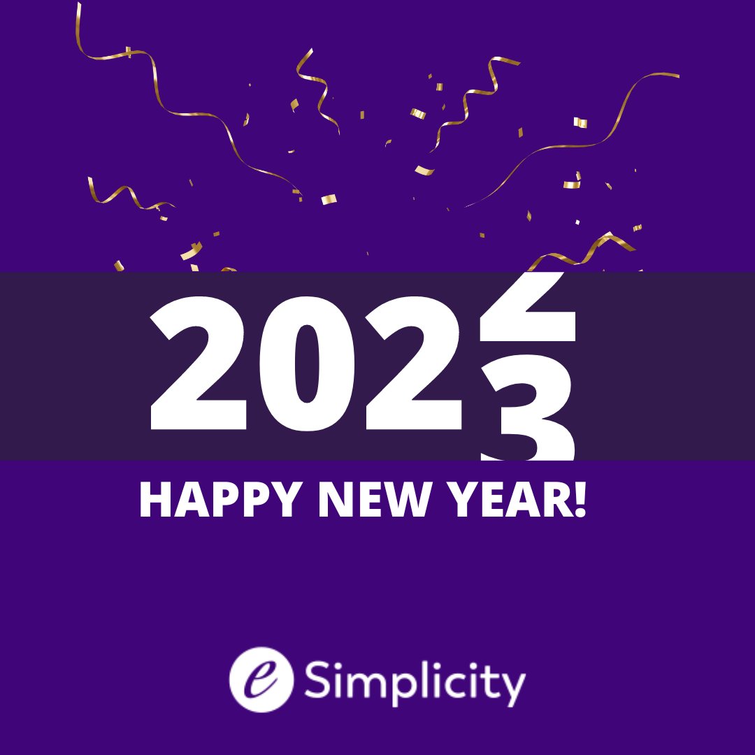 Happy New Year! We are wishing all of our employees and clients a prosperous 2023.

#NewYears #NewYears2023 #HappyNewYear #HappyNewYear2023 #eSimplicity #Telecommunications #HealthcareIT #DigitalServices