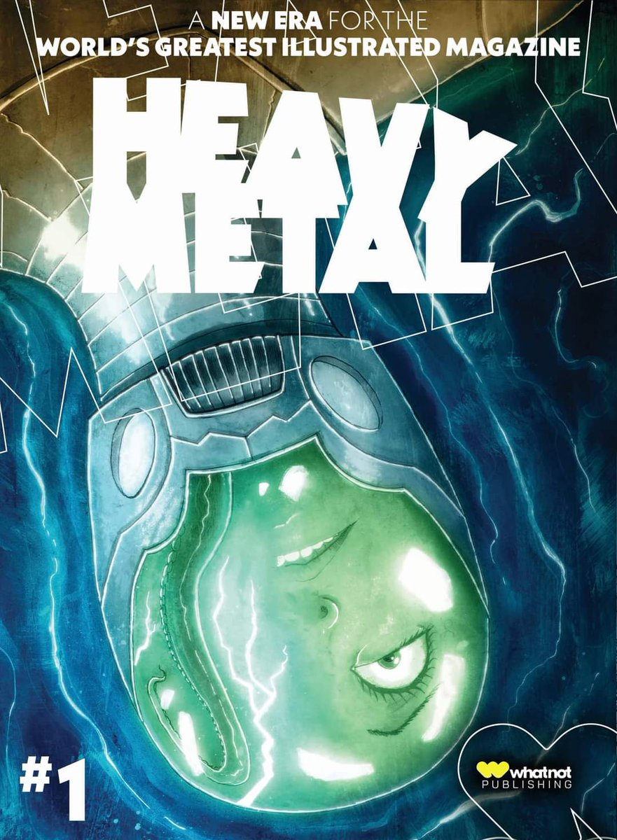 New Year, New Era for the world's greatest illustrated magazine! Be sure to preorder your copy of Heavy Metal #1 coming next month with our partners at @WhatnotPub #geek #nerd #comics #HeavyMetal #graphicnovel #scifi #horror #fantasy #HeavyMetalMagazine #taarna #NCBD