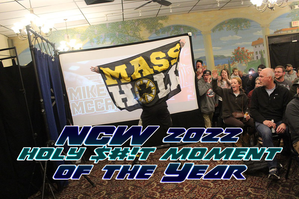 the_NCW's tweet photo. This was a tight race- but in the end #TheMasshole Mike McCarthy returning at #NCW #WrestleFestXVII was your #NCW2022 Holy $#!T Moment of the Year! https://t.co/3gxwf2vscz