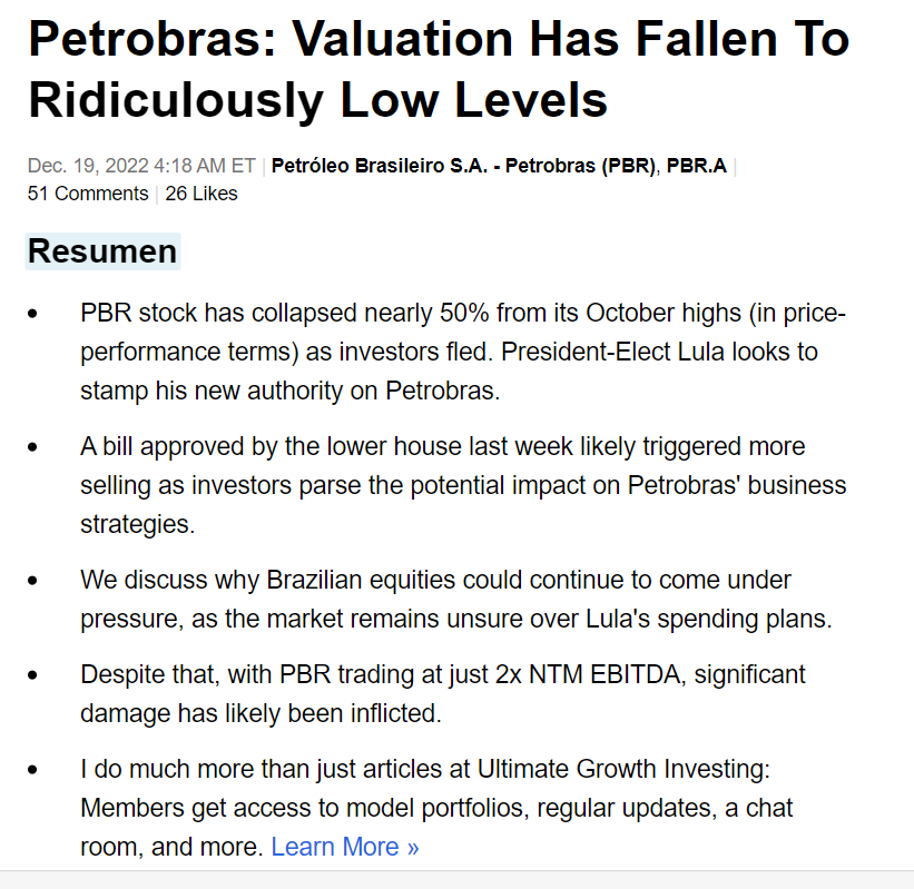 $PBR $PBRA
Petrobras: Valuation Has Fallen To Ridiculously Low Levels
seekingalpha.com/article/456521…