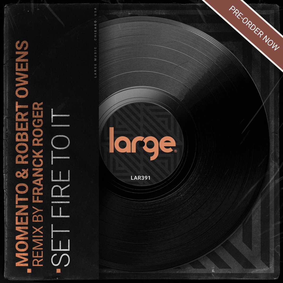 largemusic's tweet photo. Our first release of 2023 is dropping on Friday and it is a heater. Franck Roger on the remix of the Momento/Robert Owens track from a few months ago. link to preview: https://t.co/Iv62p91LPZ
โฆ
#largemusic #deephouse #housemusic #chicagohouse #robertowens https://t.co/a4Dtoh6g3C