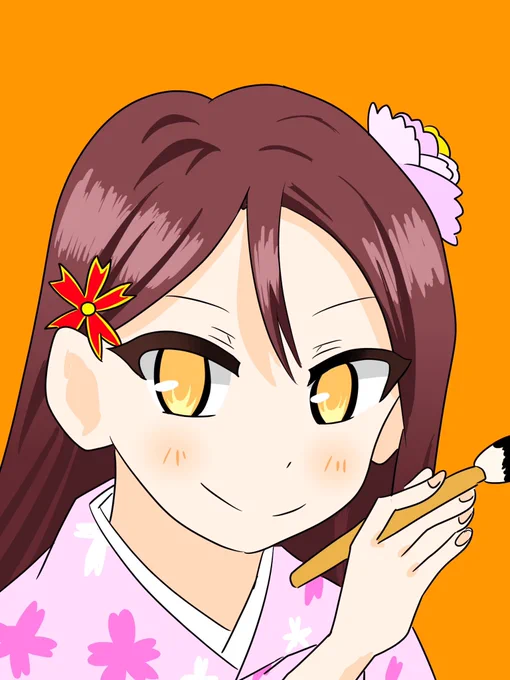 【Aqours限定】 羽子板(羽付き)で相手の顔に容赦なく落書きしてそうなキャラ第1位は…  桜内梨子ちゃんです! #ライブサンシャイン #Aqours #桜内梨子 #ラブライブ勝手に妄想ランキング