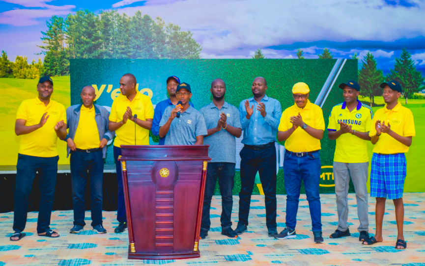 RwandaGolf's tweet photo. A beautiful day here @golf_kigali  for our first competition of #2023 powered by #YellowBoyz with @MTNRwanda, 120 players were greeted with a sunny day and a light breeze. Our Chairman @bkayonga managed to join and support #Golf and #fraternity 2 the growth of #RwandaGolf #Rwanda https://t.co/ejaFJ9KhBx