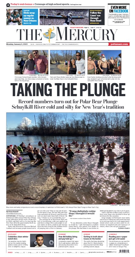 PottstownNews's tweet image. When you are the local newspaper, what happens locally IS the big news. #SaveLocalNews