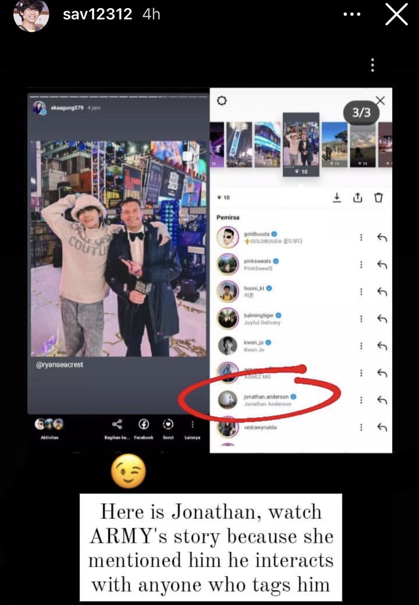 GDJENGDX's tweet photo. What are you trying to prove with a like? thousands of people in the industry like ship posts :) gd always likes jendragon posts, he even liked jennie's post. The fact that the guy liked the post doesn't prove anything. The man liked the post because tae wore it from his brand. https://t.co/zYTNpJW0qf