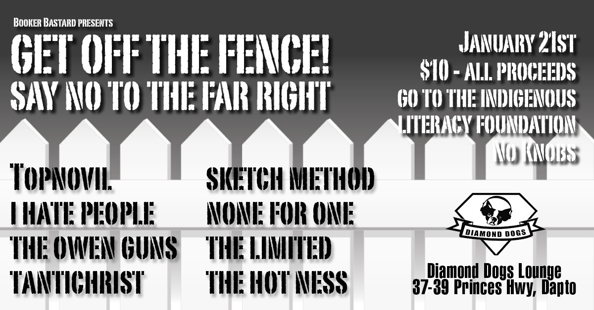 Rukusan's tweet photo. One of two @thelimitedmusic shows for January! We're playing with some amazing bands for a great cause. Hope to see you there!
#australianpunk #punkrock #independentartist #Thelimitedmusic https://t.co/vcJ6OJ51T8