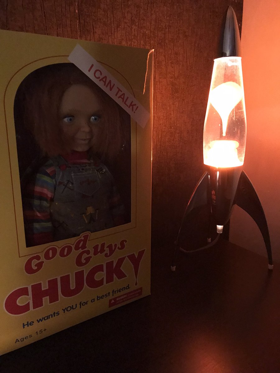 mrsspacey's tweet image. Tree down, but these guys back 👍🏻😊#chucky #lavalamp