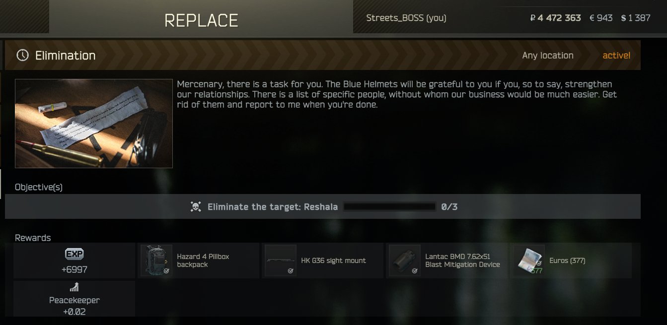 Axel on Twitter "Daily Quest to kill Reshala 3 times. While his spawn