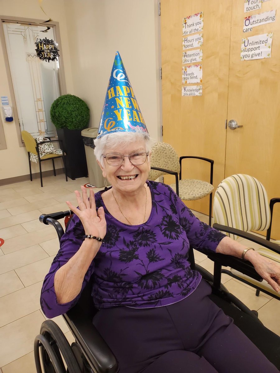 Henley Place residents rang in the new year with a party and by watching our annual “Look Back”video to remember all the fun for this past year.