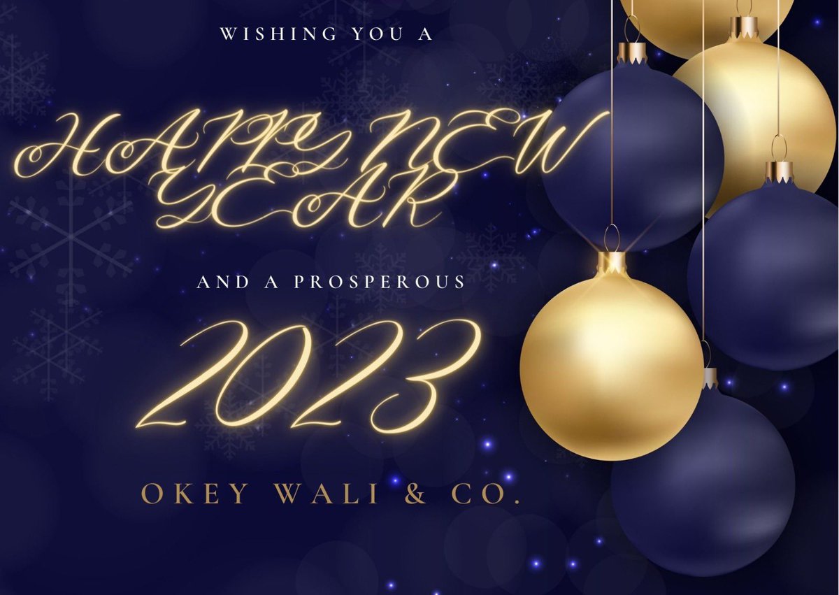 OWC_Legal's tweet photo. We would like to wish you all a very Happy New Year and look forward to a prosperous 2023! #OWC https://t.co/ILOiHxe2DU