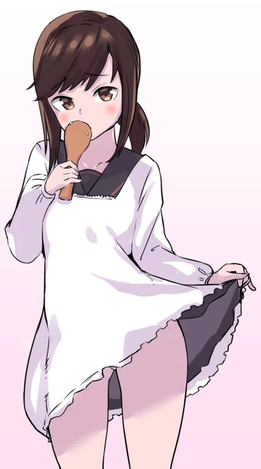 昨晩のリクエストより、吹雪ちゃん

割烹着…絶対これから流行る ( ・ㅂ・)و ̑̑

じゃ、お仕事行ってきます 