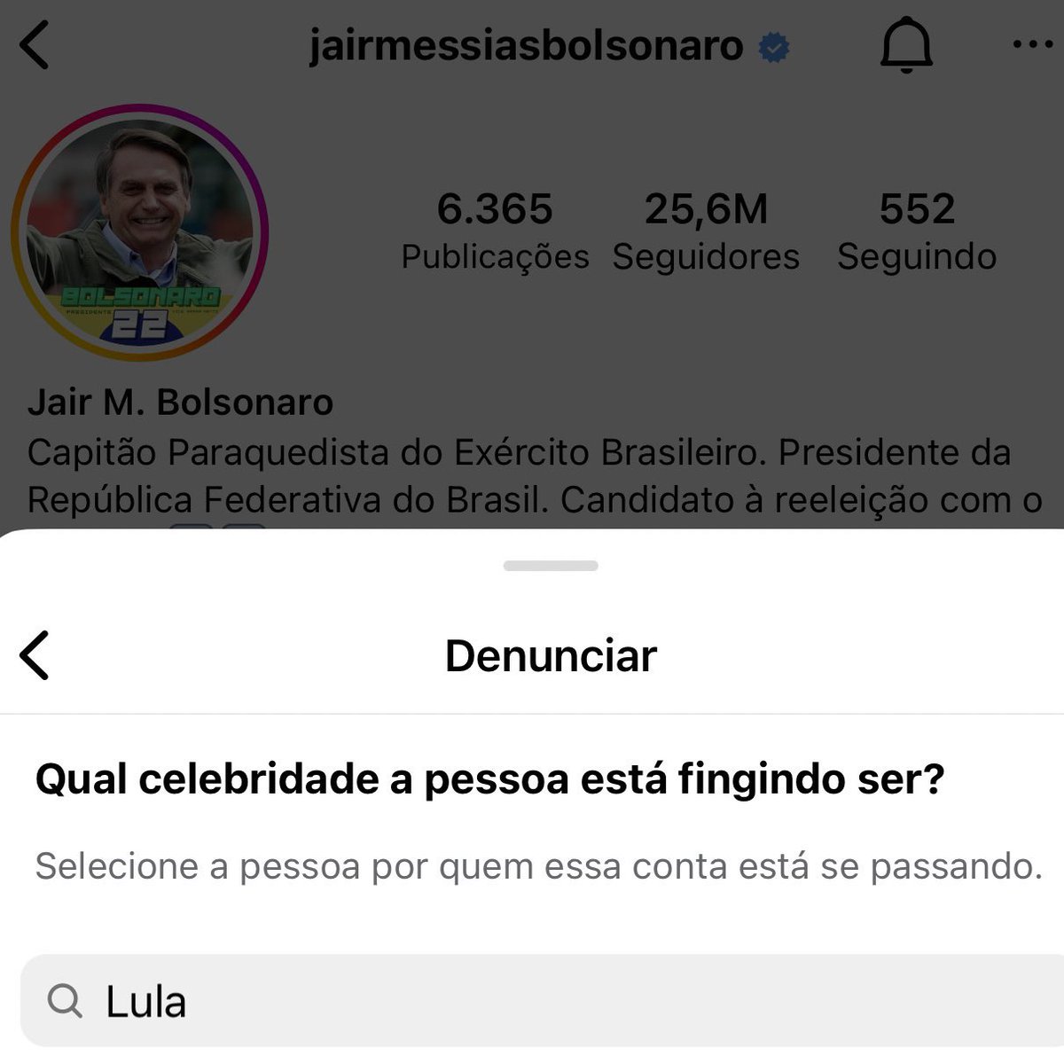 marcosaraujjoo's tweet photo. ATÉ HOJE BOLSONARO NÃO TIROU O “PRESIDENTE DO BRASIL” DAS SUAS REDES SOCIAIS!

🚨ME SIGAM, AQUI TODOS SÃO LULA!
Corrupção / ex presidente / ministro da educação/faz o l. / monark / carluxo / haddad/ marielle / cancelada https://t.co/MTDuBfS3MA