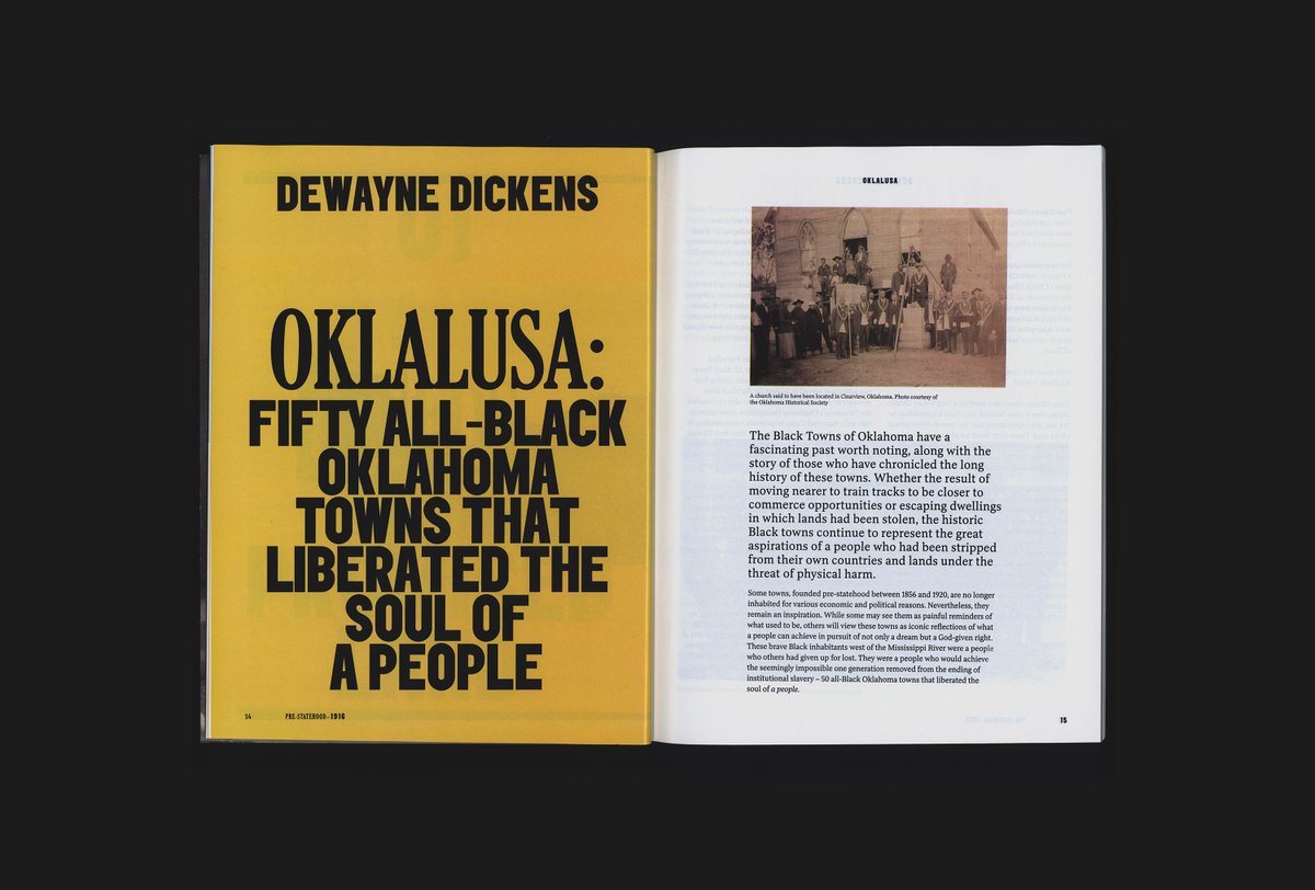 Communication Arts (@commarts) on Twitter photo CA Winner: For a special issue memorializing the Tulsa massacre on its centennial, <a href="/MorcosKey/">Morcos Key</a>’s editorial design for The Black Wall Street Times magazine features a blend of contemporary and historical typography. ow.ly/yO4M50MgHFi CA Winner: For a special issue memorializing the Tulsa massacre on its centennial, <a href="/MorcosKey/">Morcos Key</a>’s editorial design for The Black Wall Street Times magazine features a blend of contemporary and historical typography. ow.ly/yO4M50MgHFi