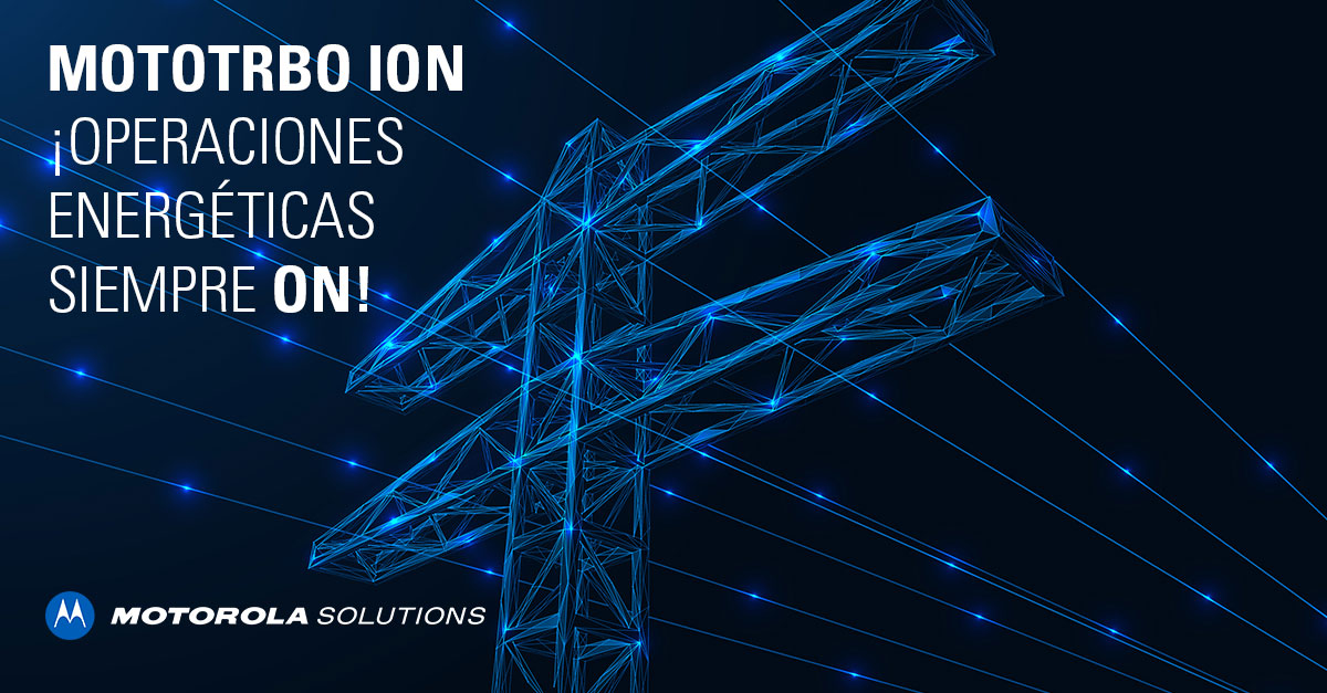 telecarco's tweet photo. Transforma tus #OperacionesEnergéticas con Soluciones de #ConectividadInteligente del #MOTOTRBOIon. ¡Conócelo! �� https://t.co/x73xBPDIYz https://t.co/moNdBlse46