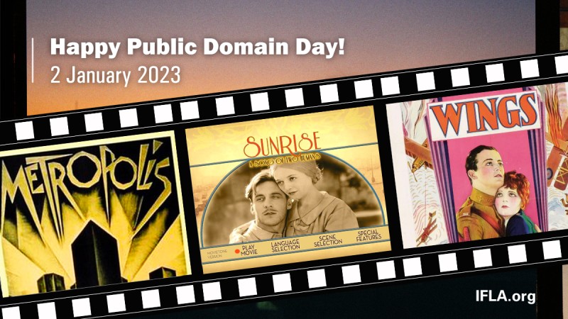 sbibliotecario's tweet photo. Feliz día del Dominio Público ➡️https://t.co/bdmrcVqDpL 📚🎞️El 2 de enero es el #DíaDelDominioPúblico en 2023. Las obras de #DominioPúblico pueden copiarse, remezclarse, incorporarse a otras obras y, en general, utilizarse de forma gratuita, sin pago a los titulares de derechos. https://t.co/5PGiFBJjN0