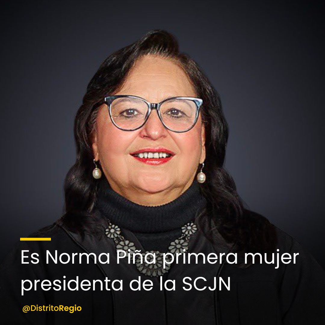 #Política | Es Norma Piña primera mujer presidenta de la #SCJN
La #Ministra quien llegó a la corte en 2015 hizo historia al obtener los seis votos necesarios para presidir el máximo órgano de justicia del país.
@scjnmexico 
#nuevapresidenta #plagio #yasminesquivel #peñanieto