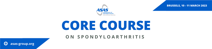 The 3rd ASAS Core Course in Spondyloarthritis, aimed at health care professionals wanting to expand their knowledge in #Spondyloarthritis, will take place in Brussels on March 10-11, 2023.

 Find out more: asas-group.org/the-2023-asas-…