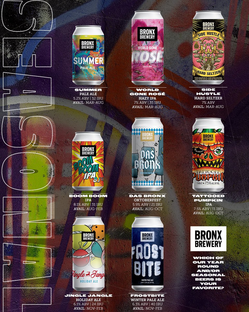 Our 2023 Year-Round and Seasonal portfolio!