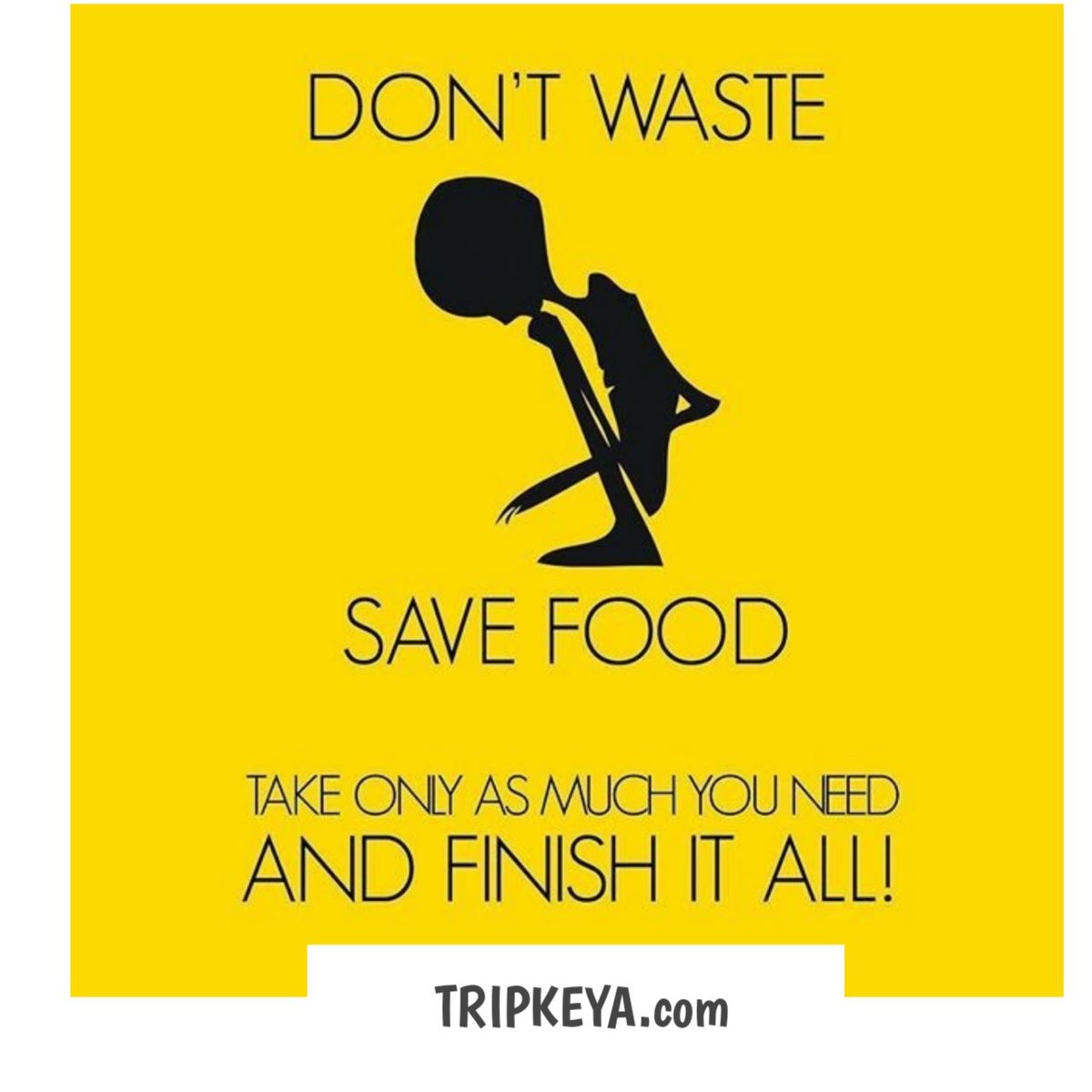 TripKeya's tweet image. It&apos;s not only resolution but it&apos;s our responsibility. 

#resolutions2023 #responsibility 
#savefood