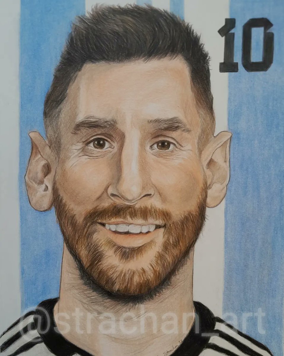 strachan_art's tweet photo. @TeamMessi 
Artwork by @strachan_art https://t.co/ROtgu0SULJ