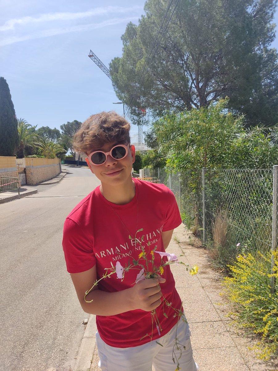 una flor para otra flor❤️