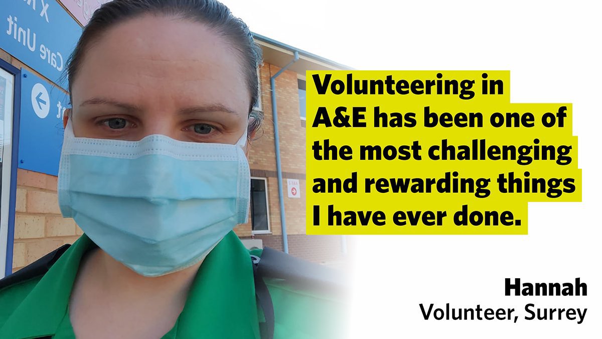 SJA Royal Surrey Hospital Volunteering (@sja_royalsurrey) on Twitter photo We're still recruiting hospital care volunteers for our A&E team <a href="/RoyalSurrey/">Royal Surrey</a> supporting our NHS at this critical time. If you are interested in this opportunity, click the link: sja.org.uk/get-involved/v…
<a href="/CraigAHarman/">Craig Harman MStJ</a> <a href="/hblondon/">Martin HB</a> @A_TaylorSJA <a href="/stjohnambulance/">St John Ambulance England</a> <a href="/SJA_CR_SE/">SJA South East - Community Response Operations</a> <a href="/Surrey_SJA/">SJA Surrey District</a> We're still recruiting hospital care volunteers for our A&E team <a href="/RoyalSurrey/">Royal Surrey</a> supporting our NHS at this critical time. If you are interested in this opportunity, click the link: sja.org.uk/get-involved/v…
<a href="/CraigAHarman/">Craig Harman MStJ</a> <a href="/hblondon/">Martin HB</a> @A_TaylorSJA <a href="/stjohnambulance/">St John Ambulance England</a> <a href="/SJA_CR_SE/">SJA South East - Community Response Operations</a> <a href="/Surrey_SJA/">SJA Surrey District</a>