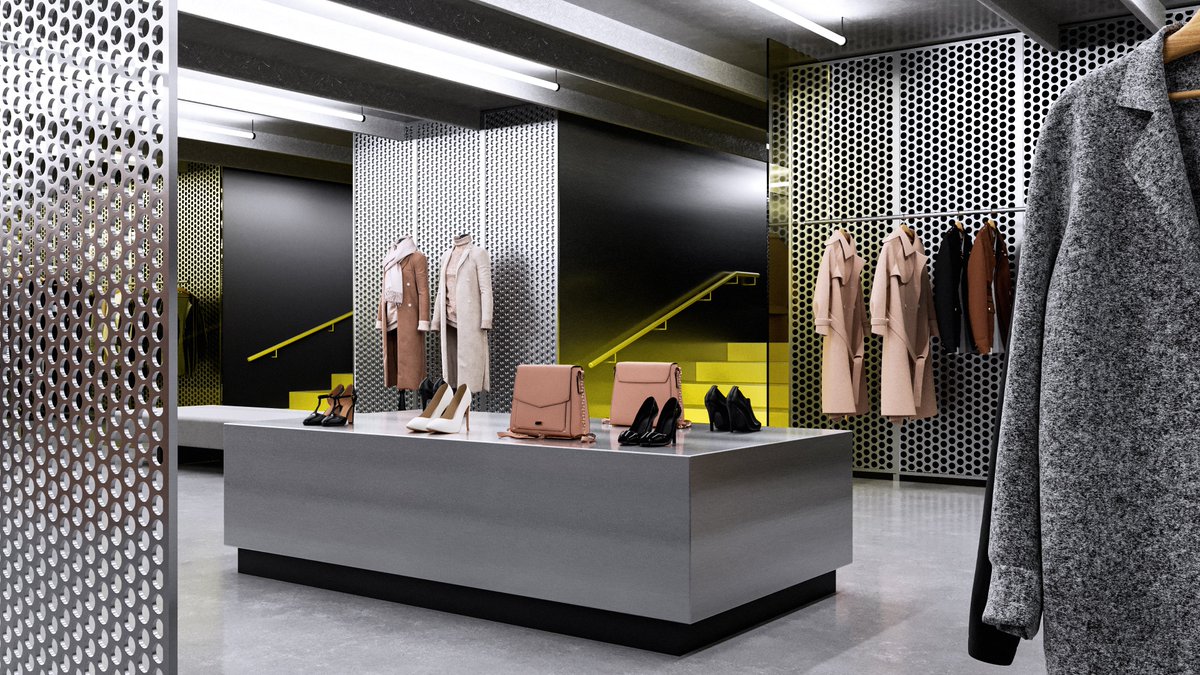 antoniaksander's tweet photo. Store concept.

#3dsmax #coronarender #interior https://t.co/1BDtUl0UMn