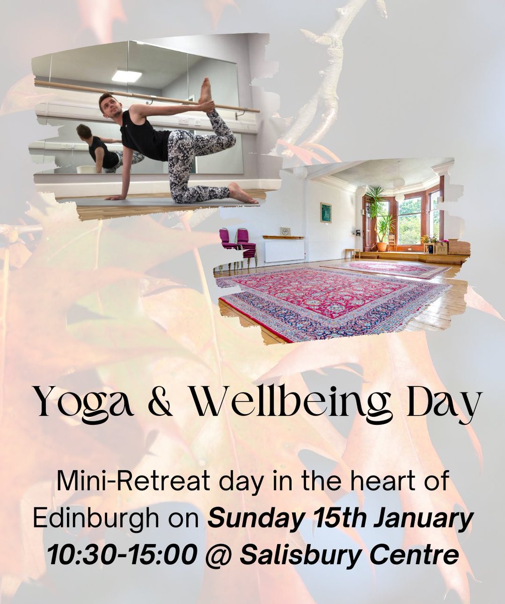 Mens Yoga &amp; Well-being Day! #Edinburgh \ Book here gymcatch.com/app/provider/1…