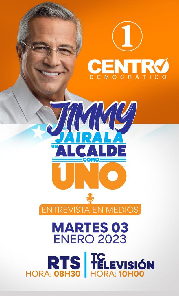 karinajimenez75's tweet photo. #SubeteAlTrenDelCambio🚉

#AgendaMedios
Entrevista @jimmyjairala en RTS y TC a partir de las 08:30 am y 10:00am .

Sígue🙋 las cuentas Oficiales 👉 @jimmyjairala
#Twiter #TikTok #Telegram #Instagram #FacePage✨
Somos @cendemocratico 
#VotaTodoUNO🧡 https://t.co/BC4OVKKRf8