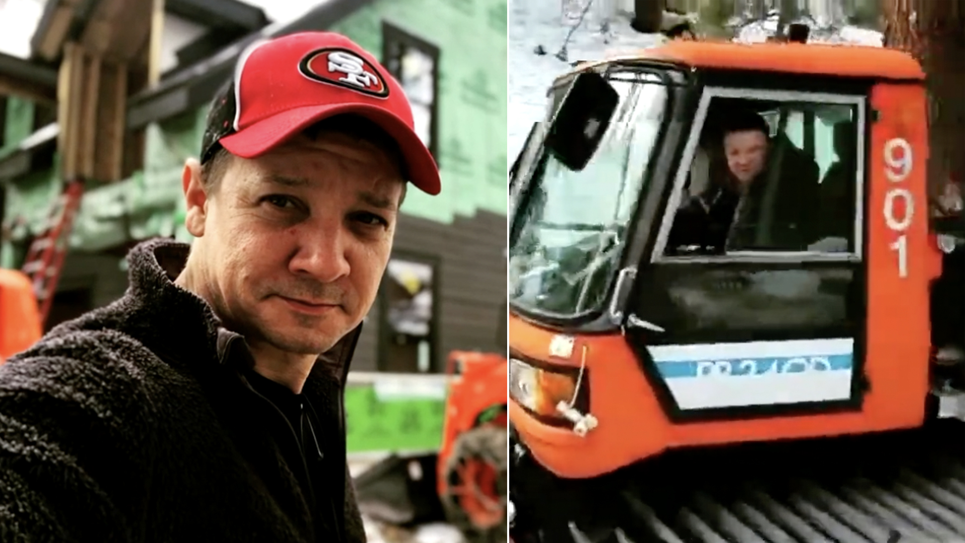 ExtraTV on Twitter "Jeremy Renner's freak snow plow accident Source