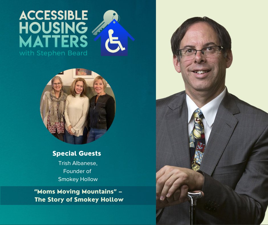 AccessRealtor's tweet photo. Today on my show…

The Best of Accessible Housing Matters: Season #2, Episode #16 “Moms Moving Mountains” – The Story of Smokey Hollow (First aired September 18th, 2022)

Click here to Listen: https://t.co/EkH6Ef8mS8 

I hope you enjoy the conversation! https://t.co/zxETSavTmi