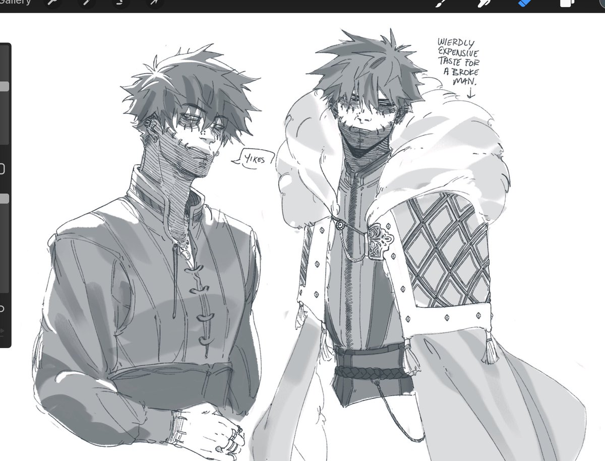 cryopodsq's tweet photo. ive got a new devil on my shoulder and his name is dabi fantasy au https://t.co/ns4R4ueRiu