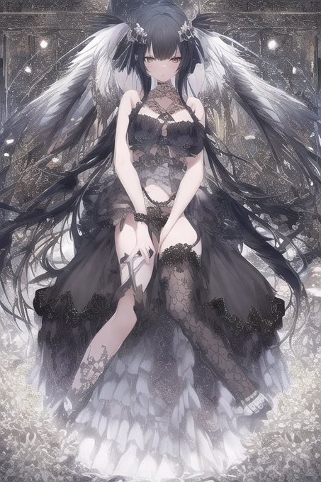 #AIイラスト 
#AIイラスト好きさんと繋がりたい 
4月のイベントに向けてオリジナルのイラストをたくさん生成してる
グッズはかわいい系がいいかなあ 