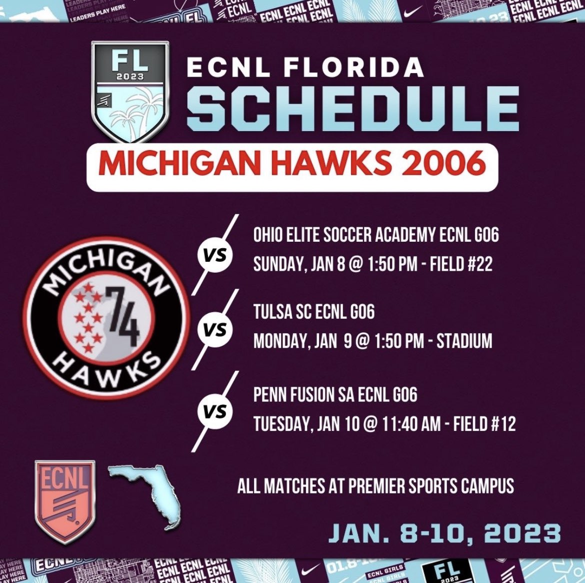 Super excited for this upcoming showcase!! <a href="/Michigan_Hawks/">@Michigan_Hawks</a> <a href="/ECNLgirls/">ECNL Girls</a> <a href="/ImYouthSoccer/">ECNL/GA/Recruiting/College Soccer</a>