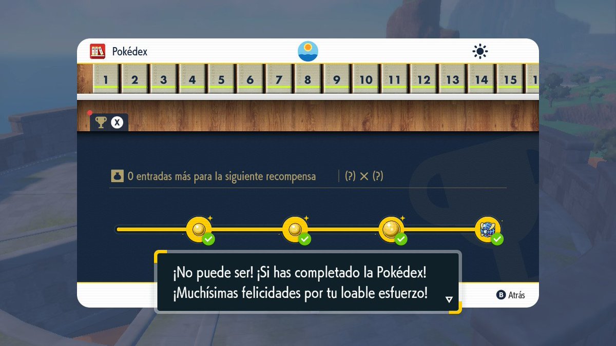 Zombi_Boni's tweet photo. 🇬🇧 Pokédex completed!
🇪🇸 ¡Pokédex completada!
🏅🎉 https://t.co/IUztGVIAgj