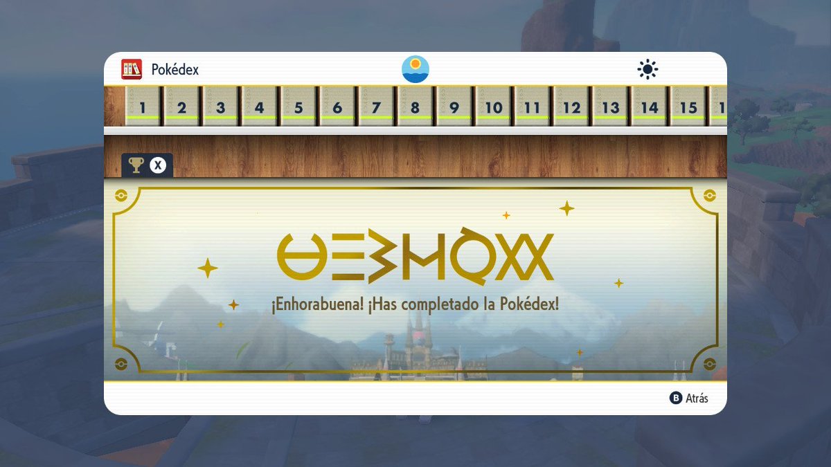 Zombi_Boni's tweet photo. 🇬🇧 Pokédex completed!
🇪🇸 ¡Pokédex completada!
🏅🎉 https://t.co/IUztGVIAgj