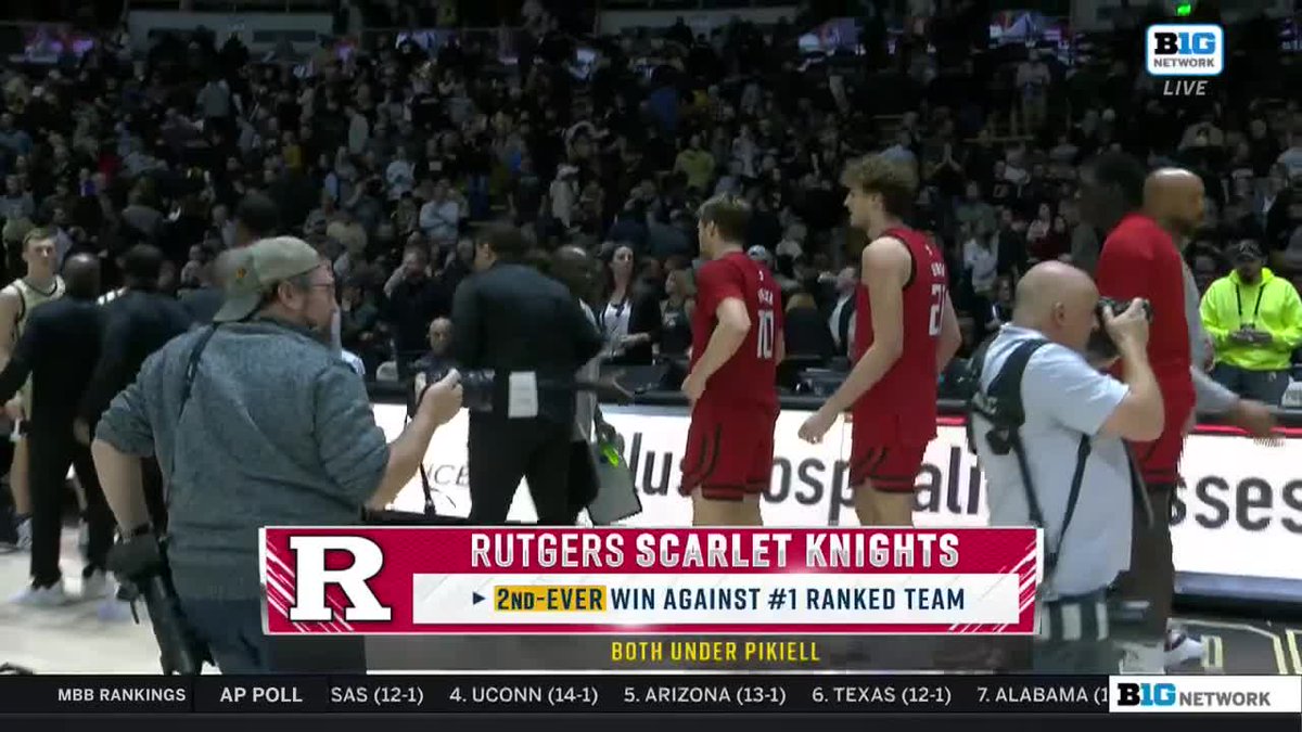 BigTenNetwork's tweet photo. Rutgers does it again! 

#B1Gstats x @RutgersMBB https://t.co/UkqNiguB2H