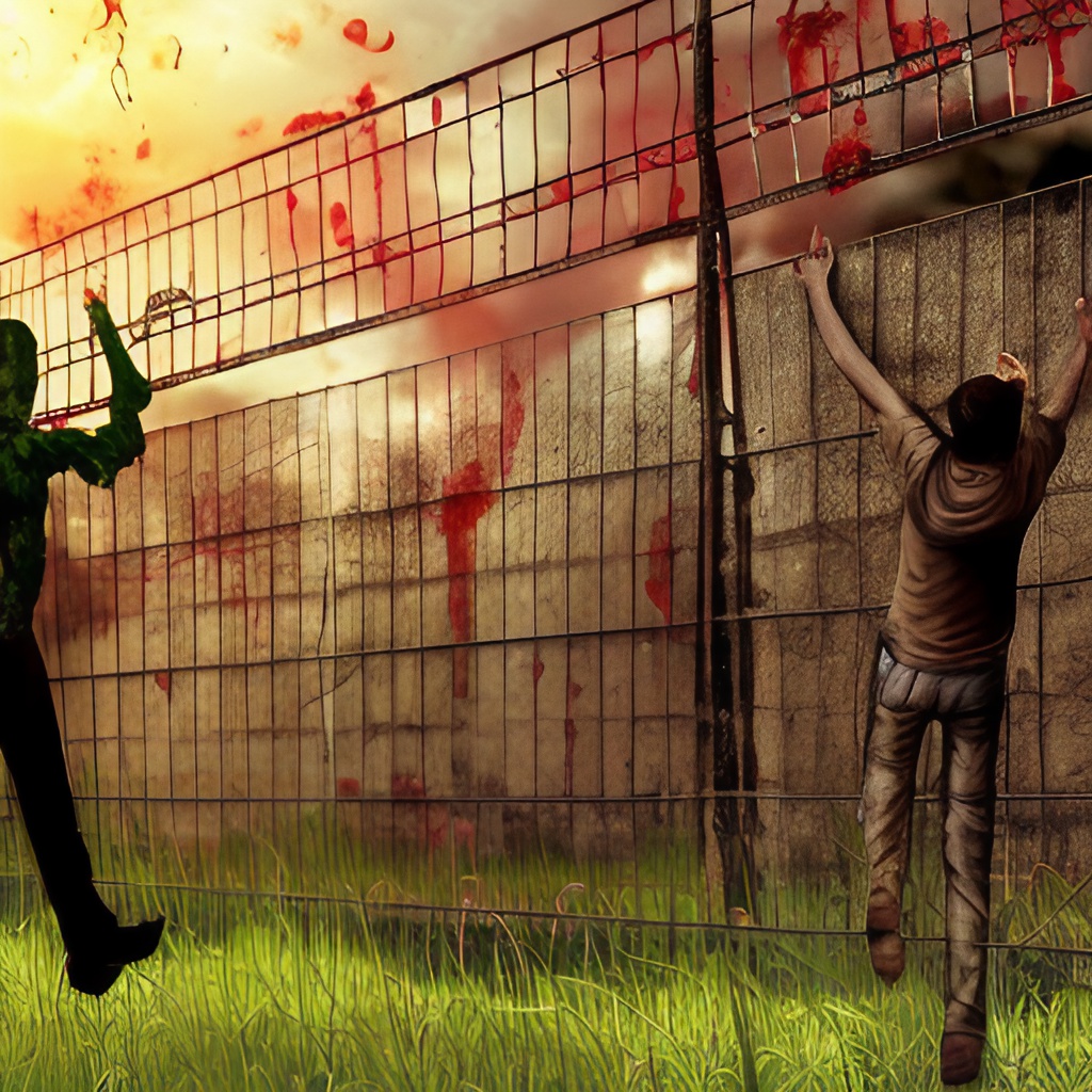 Fences make you feel safe, and feeling safe is the first step toward becoming a meal.  #zombie #amreading #suspense amzn.to/1mDHCGH