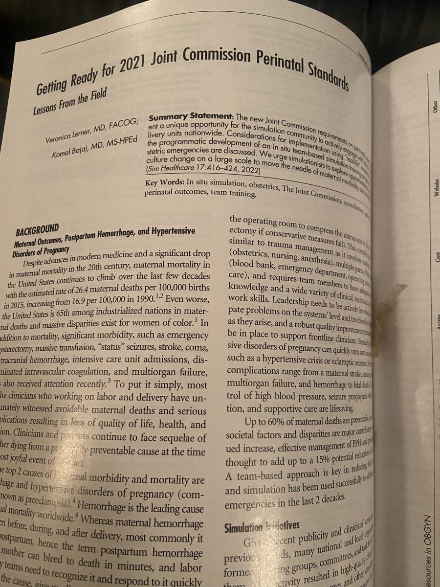 Veronica Lerner, MD (@veronicalerner) on Twitter photo Was catching up with reading, opened <a href="/SIHonline/">SimulationHealthcare</a> and saw my name! “Mama, are you famous?” I have to say, yes, I am! It takes a village of mentors and sponsors with a huge ❤️ to make it happen <a href="/KomalBajajMD/">Komal Bajaj MD, MS-HPEd</a> <a href="/debriefmentor/">Demian Szyld, MD, EdM</a> <a href="/MedSimulation/">Center for Medical Simulation</a> Was catching up with reading, opened <a href="/SIHonline/">SimulationHealthcare</a> and saw my name! “Mama, are you famous?” I have to say, yes, I am! It takes a village of mentors and sponsors with a huge ❤️ to make it happen <a href="/KomalBajajMD/">Komal Bajaj MD, MS-HPEd</a> <a href="/debriefmentor/">Demian Szyld, MD, EdM</a> <a href="/MedSimulation/">Center for Medical Simulation</a>