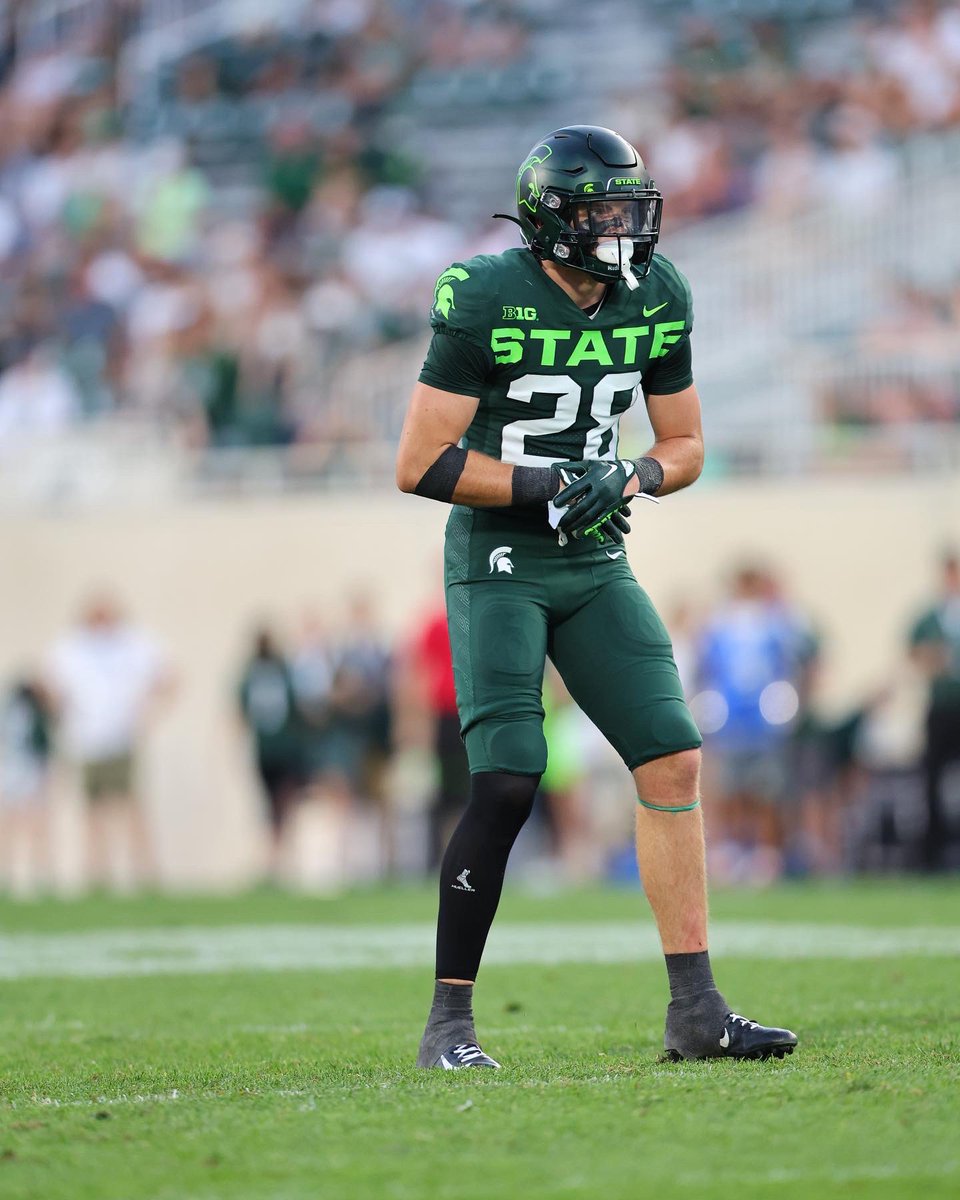 Just want to say thank you to Coach Dantonio and Coach Tucker for letting me fulfill my dream to play football at Michigan State. I will forever cherish my time here these last 3.5 years. Time for a new chapter in my life and will be entering the transfer portal with 2 years left