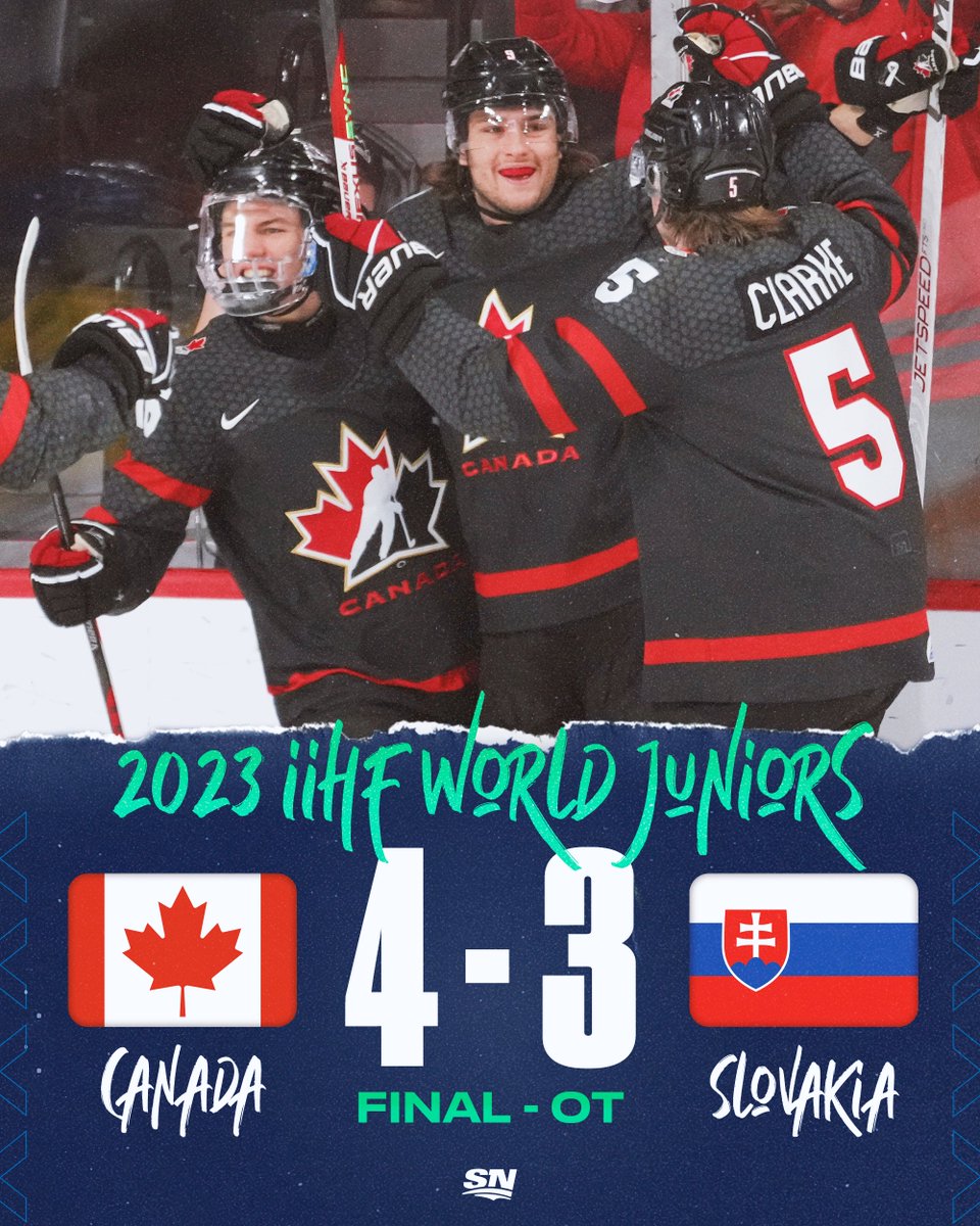 CONNOR BEDARD STARTS IT, CONNOR BEDARD FINISHES IT 🤯

Canada is heading to the semi-finals to take on USA at the 2023 #WorldJuniors 🇨🇦