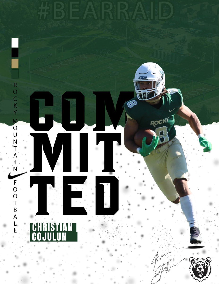 Christian_Coj's tweet image. AGTG ! COMMITTED 🐻❗️#BEARRAID