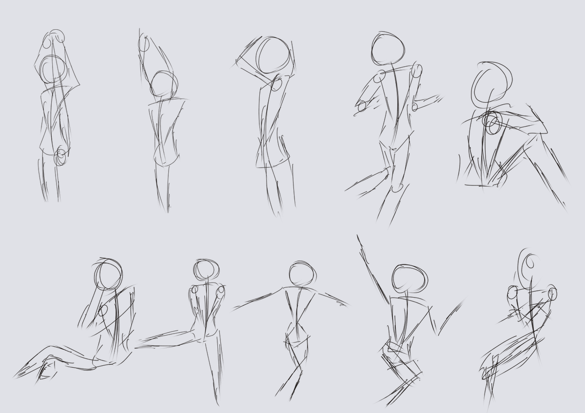 Daily pose training
Day 2 