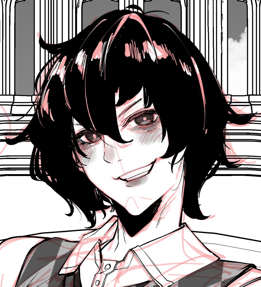 めちゃくちゃいい顔描けてない????????????
WIP 