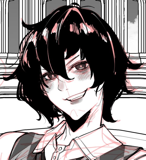 めちゃくちゃいい顔描けてない????????????
WIP 