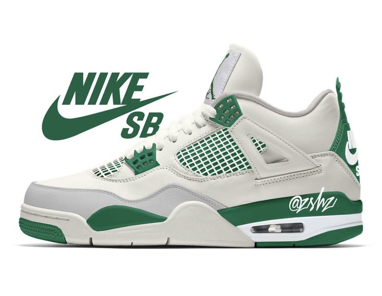 Nike SB x Air Jordan 4 Pine Green DR5415-103