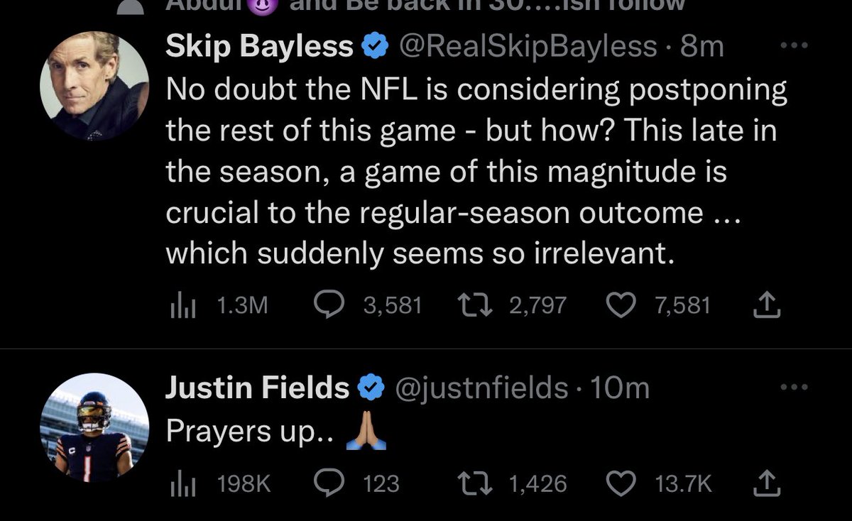 BallsackSports's tweet photo. Two different takes https://t.co/XSxT5OEKel